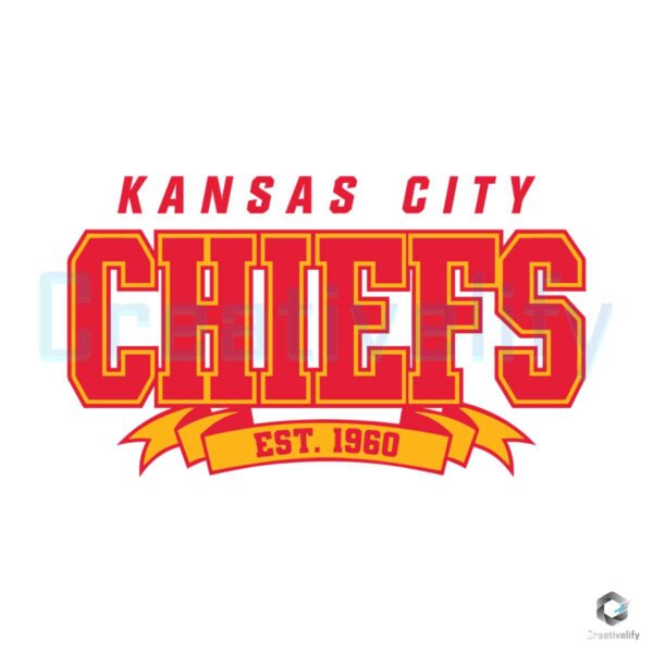 kansas-city-chiefs-football-est-1960-svg