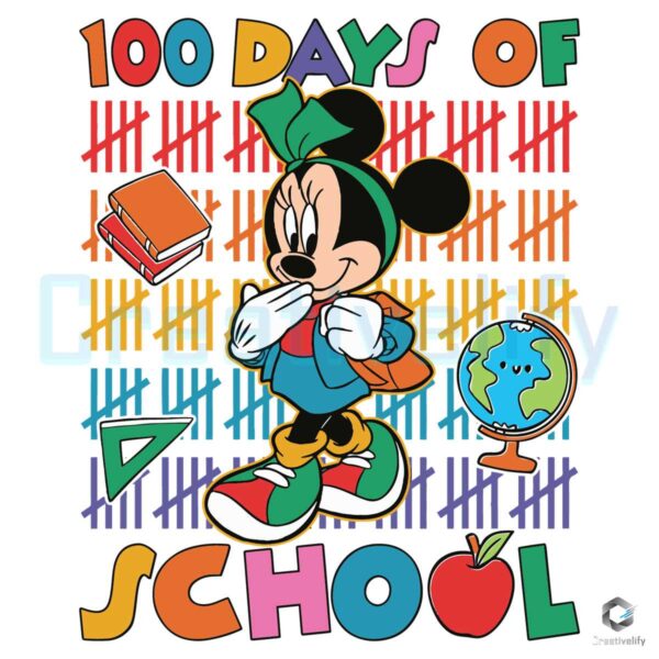minnie-mouse-100-days-of-school-svg