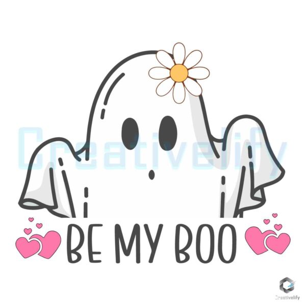 Be My Boo Valentine Lover SVG File Download