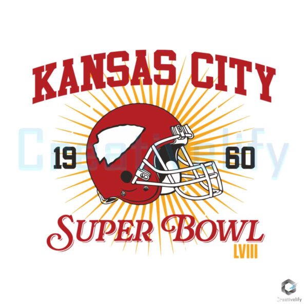 kansas-city-1960-super-bowl-lvii-helmet-svg