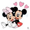 Mickey Minnie Lover Couple Vintage SVG