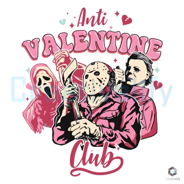 anti-valentine-club-ghostface-svg