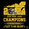 2024-rose-bowl-game-champions-michigan-svg