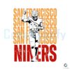 nfl-san-francisco-niners-player-svg