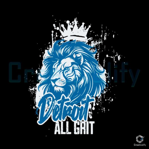 detroit-all-grit-lion-logo-svg