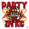 party-in-kc-football-2024-disco-ball-png