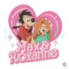 Max and Roxanne Pink Doll Heart PNG