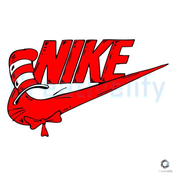 Nike Dr Seuss Cat In The Hat SVG File