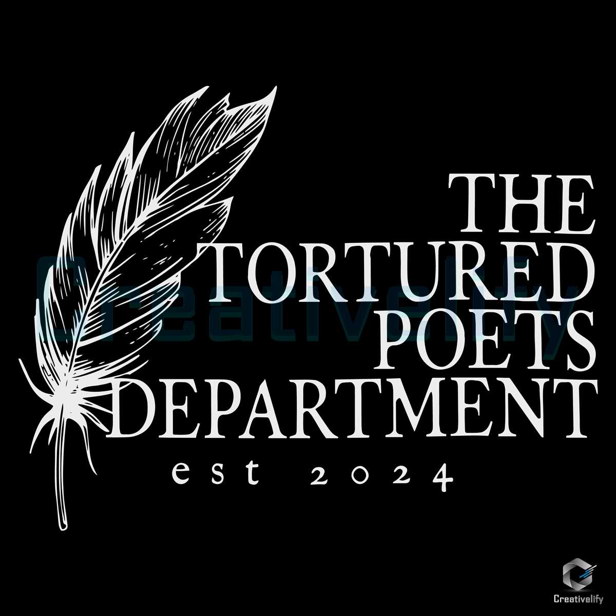 The Tortured Poets Department SVG Taylor Album File - CreativeLify