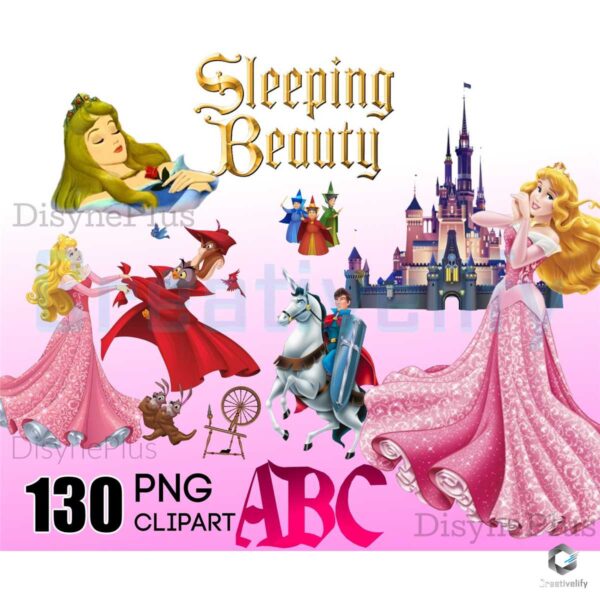 Sleeping Beauty Movie Bundle PNG File