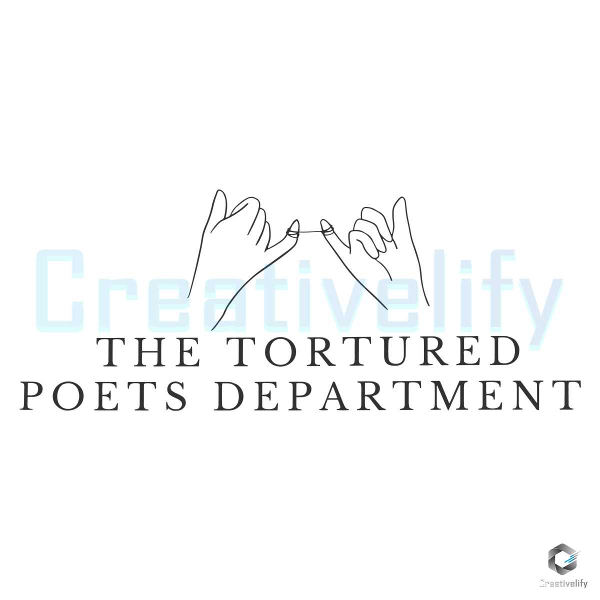 The Tortured Poets Department Hand SVG Taylor Swift 2024 File ...