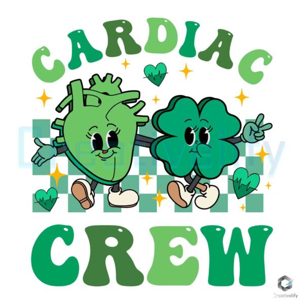 Cardiac Crew St Patrick Day SVG File Download