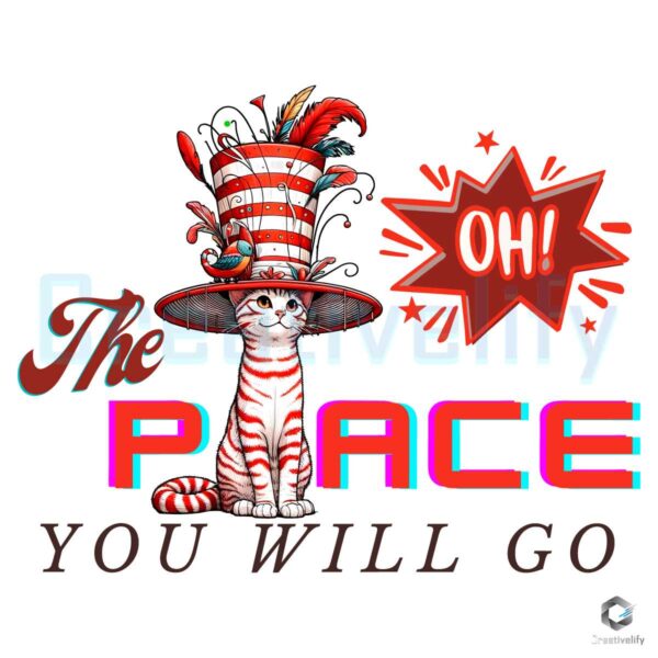 The Place You Will Go Cat In The Hat PNG
