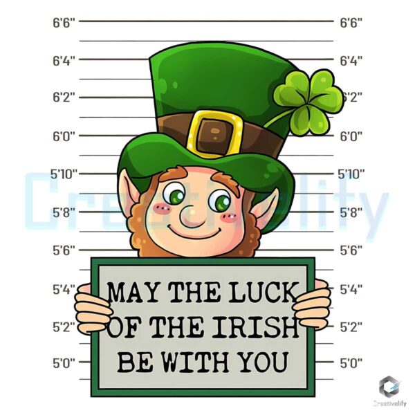 May The Luck Of The Irish Be With You PNG File