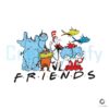 dr-seuss-friends-the-cat-in-the-hat-svg