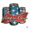 Ameri Can 4th Of July USA Flag PNG File