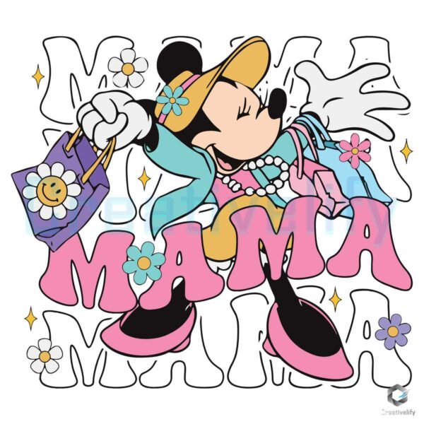 Minnie Mama Happy Mothers Day SVG File