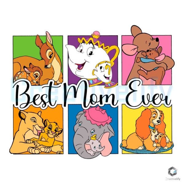 Best Mom Ever Disney Mothers Day PNG