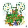 Disney Castle Winnie The Pooh Patricks Day PNG