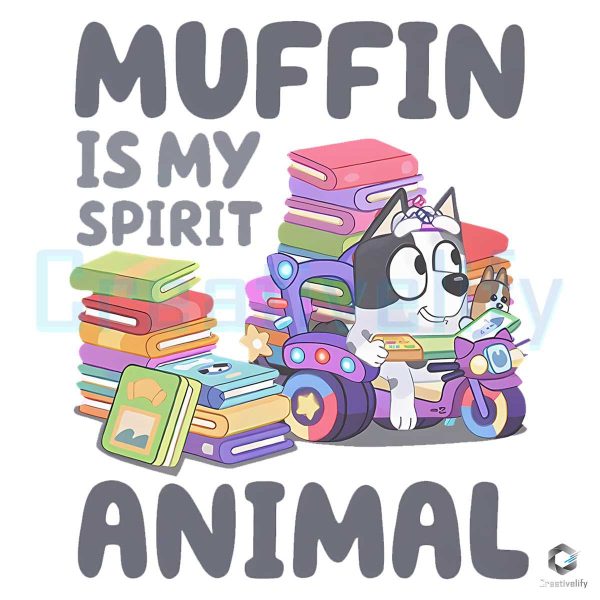 Funny Muffin Is My Spirit Animal PNG File