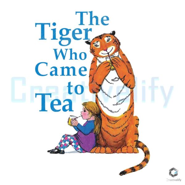 The Tiger Who Came To Tea PNG File