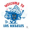 Welcome To Los Angeles Dodgers SVG File