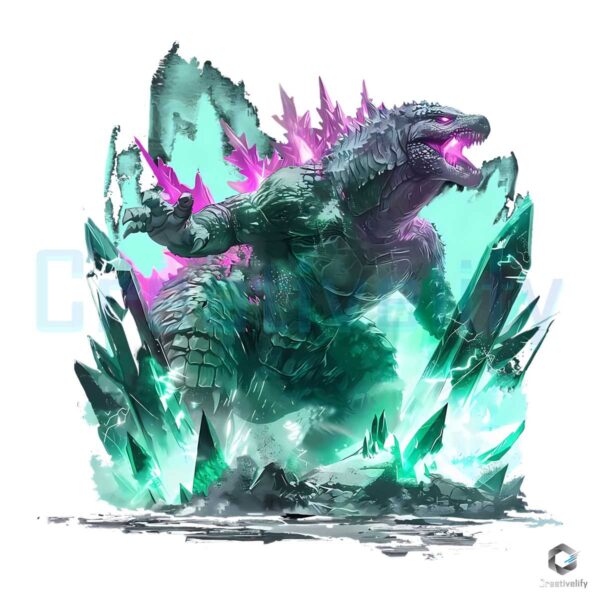 Godzilla Movie 2024 Monster PNG File Design