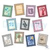Taylor Swift Music Album Stamps PNG File