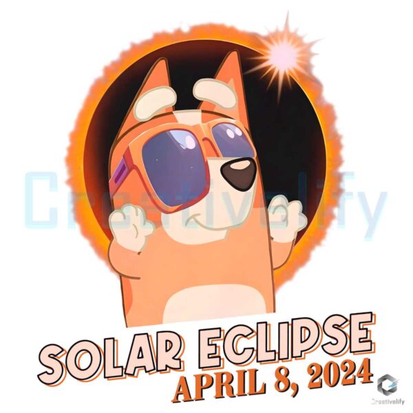 Bingo Total Solar Eclipse 2024 PNG File