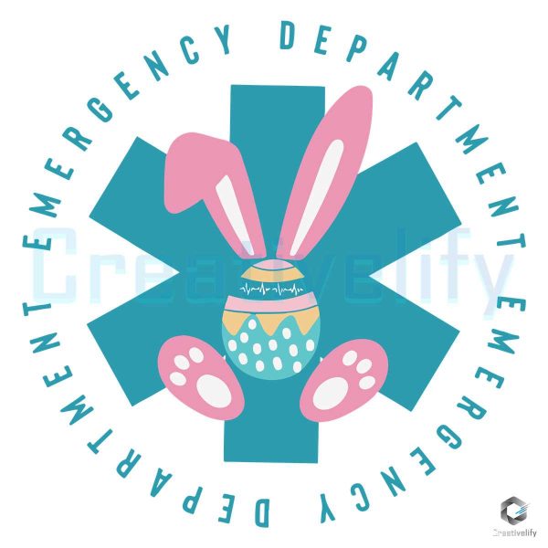 Easter Bunny Nurse Emergency Department SVG
