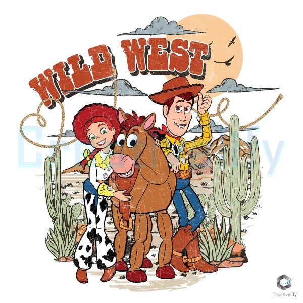 Wild West Toy Story Jessie And Woody PNG File