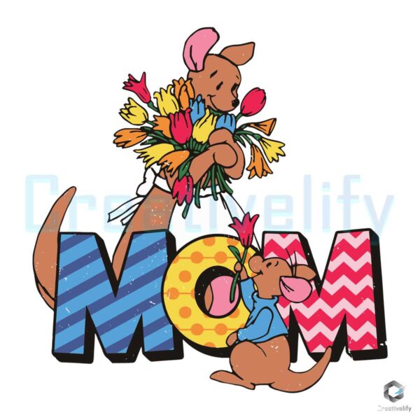 Disney Mom Cartoon Character SVG File