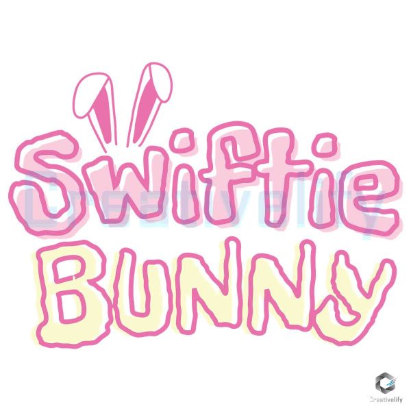 Funny Swiftie Bunny Taylor Easter SVG