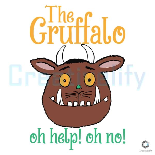 world-book-day-the-gruffalo-oh-help-oh-no-svg-file