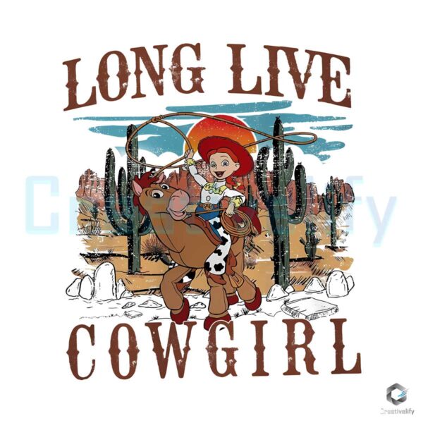 Long Live Cowgirls Jessie Toy Story PNG