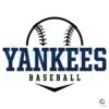 New York Yankees Baseball Team SVG