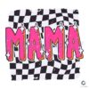 Mama Checkered Mom Life SVG File Digital