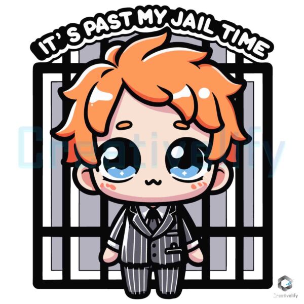 Isnt It Past Your Jail Time Trump Chibi SVG