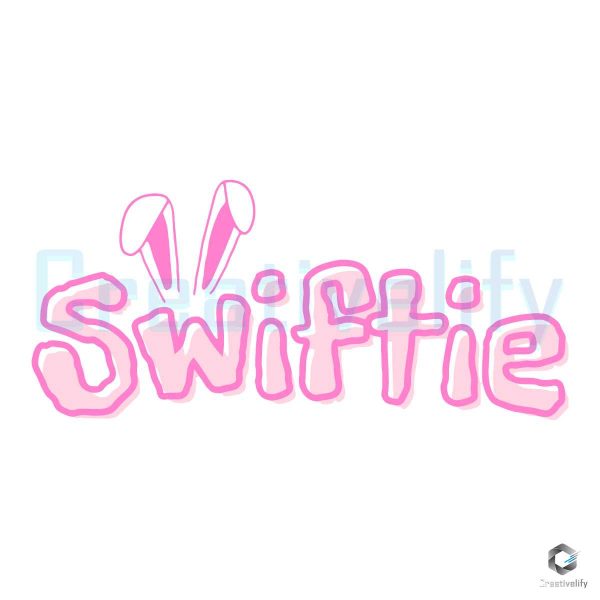 Groovy Taylor Swiftie Easter Bunny SVG File