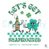 Lets Get Shamrocked Patricks Day PNG