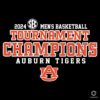 Auburn Tigers Tournament Champions SVG