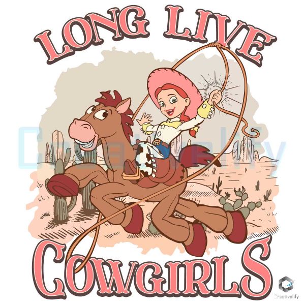 Long Live CowGirls Jessie and Bullseye PNG File