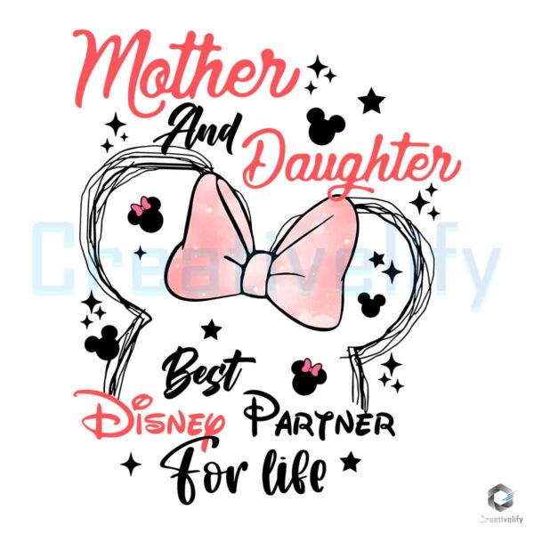 Mother and Daughter Disneyland Minnie PNG