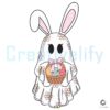 Bunny Ghost Easter Day SVG File Digital