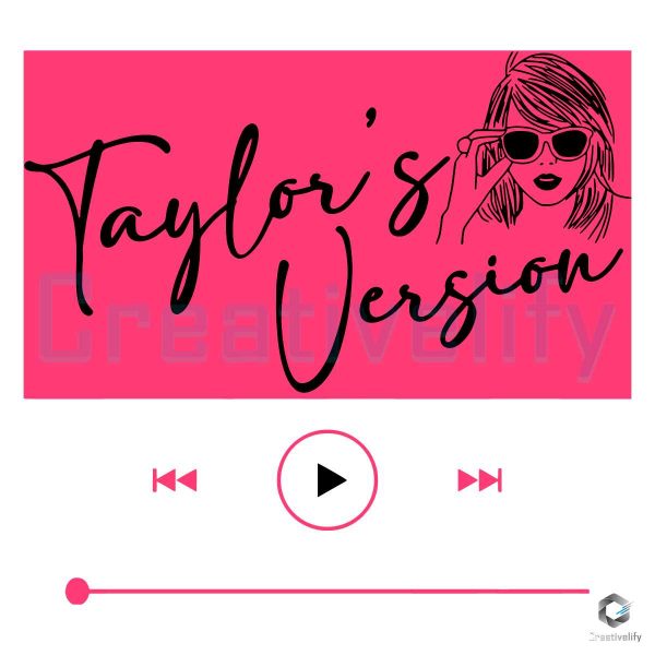 Taylors Version Music The Eras Tour SVG File