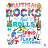 Autism Rocks And Rolls Dr Seuss PNG