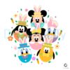 Mickey Friends Disney Easter Eggs SVG File