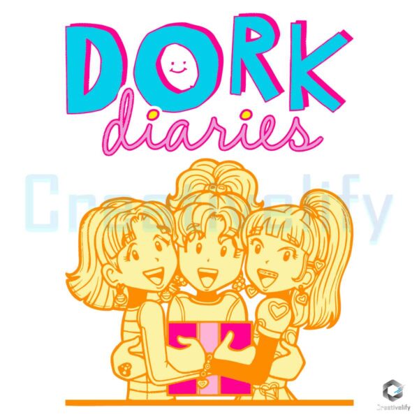 Dork Diaries Protagonist Nikki Maxwell SVG
