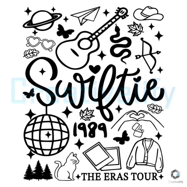 Swiftie 1989 The Eras Tour Vintage SVG File