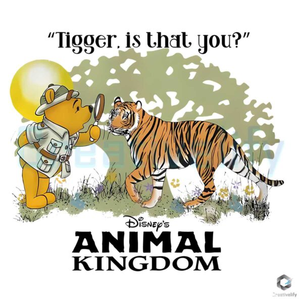 Tiger Is That You Disney Animal Kingdom PNG